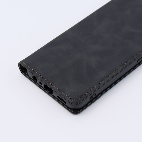 Erbord Wallet Δερματίνης / Πλαστικό / Σιλικόνης Μαύρο (Oppo A78 4G)