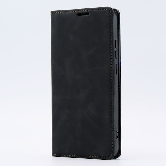Erbord Wallet Δερματίνης / Πλαστικό / Σιλικόνης Μαύρο (Oppo A78 4G)