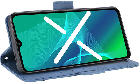 Erbord Book Piele artificială / Plastic / Silicon Albastru (Oppo A94)