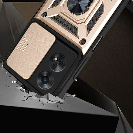 Back Cover Metalic Auriu (Oppo Reno8 T)