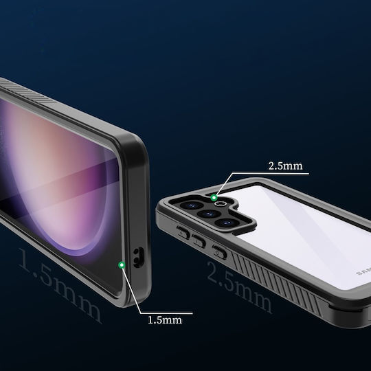 Redpepper Ip68 360 Vollschutz 2mm Wasserdicht Schwarz (Galaxy S24)