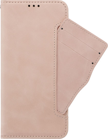 Oppo Book Synthetic Leather / Plastic / Silicone Pink (Oppo A38 4G)