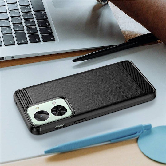 Erbord Back Cover Plastic / Silicon Negru (OnePlus Nord 2T)