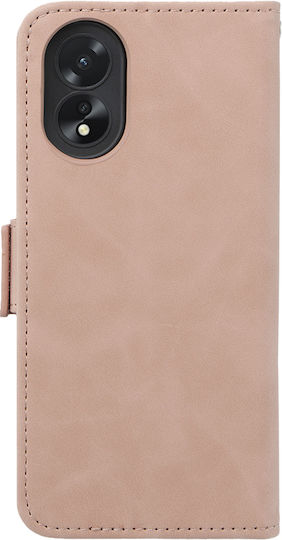 Oppo Book Δερματίνης / Πλαστικό / Σιλικόνης Ροζ (Oppo A58 4G)