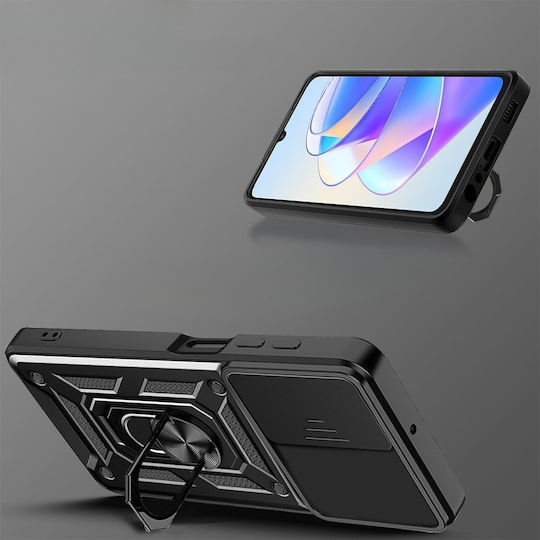 Back Cover Μεταλλικό Μαύρο (Honor X7a)