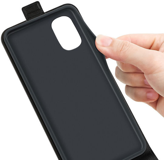 Erbord Book Δερμάτινο / Δερματίνης Μαύρο (Moto G52)