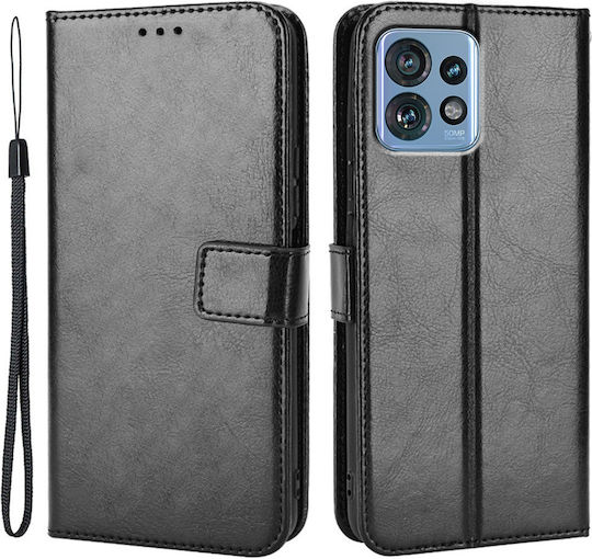 Wallet Piele artificială Negru (Motorola Edge 40 Pro)