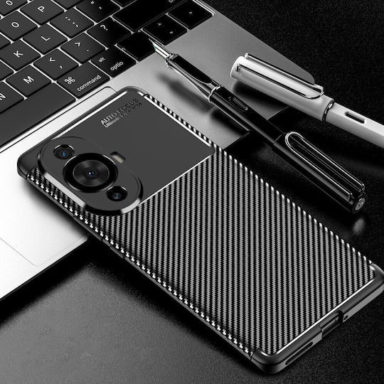 Back Cover Plastic / Silicon Negru (Huawei Nova 11 Pro)