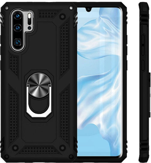 Back Cover Μεταλλικό Μαύρο (Huawei P30 Pro)