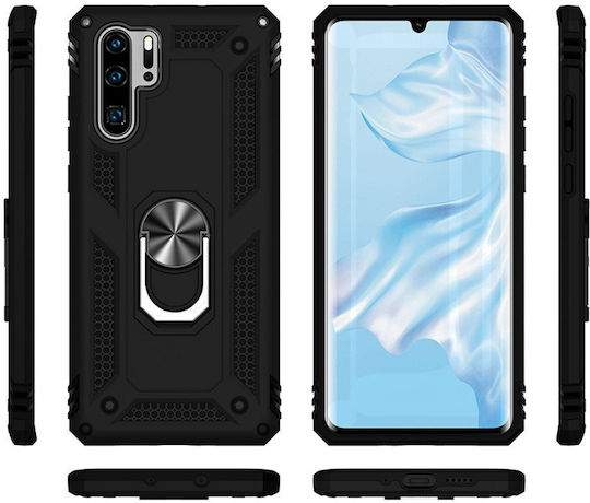Back Cover Μεταλλικό Μαύρο (Huawei P30 Pro)