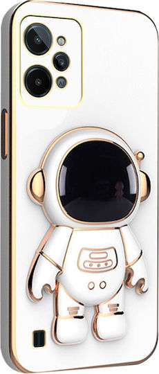 Back Cover Σιλικόνης Λευκό (Nokia C31Realme C31)