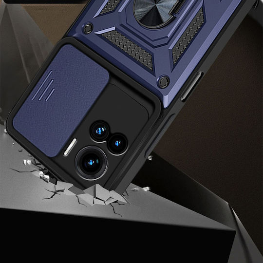 Back Cover Metalic Albastru marin (Motorola Edge 30 Ultra)