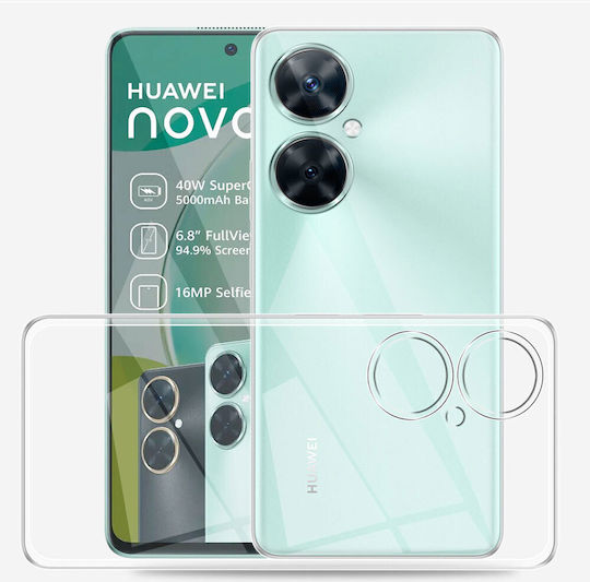 Back Cover Σιλικόνης Διάφανο (Huawei Nova 11i)