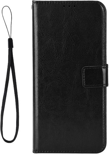 Brieftasche Synthetisches Leder / Kunststoff / Silikon Schwarz (Realme 5 Pro)