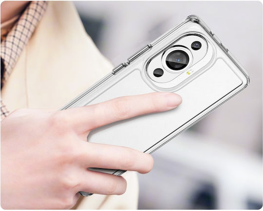 Umschlag Rückseite Silikon Transparent (Huawei Nova 11 Pro)