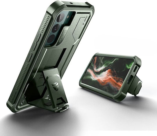 Dexnor 360 Vollschutz Set mit Glas Grün (Galaxy S22 5G)