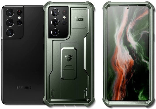 Dexnor 360 Full Cover Green (Galaxy S21 Ultra)