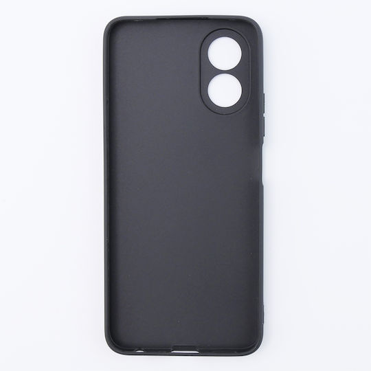 Oppo Back Cover Σιλικόνης Μαύρο (Oppo A38 4G)