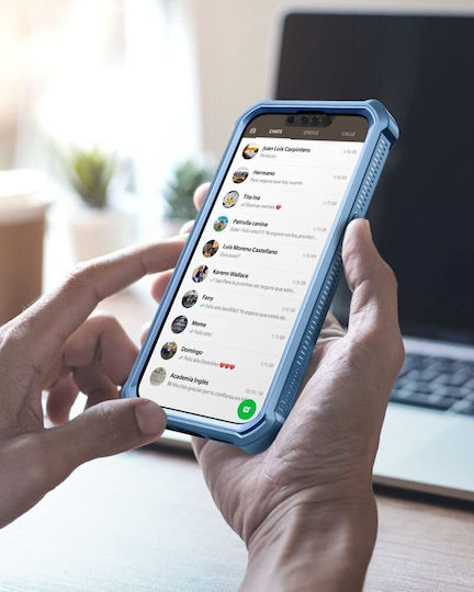Dexnor 360 пълно покритие Син (iPhone 13)