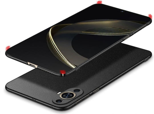 Mofi Slim Back Cover Πλαστικό Μαύρο