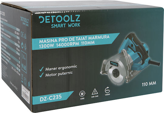 Detoolz Kreissäge 1300W mit Staubabsaugsystem