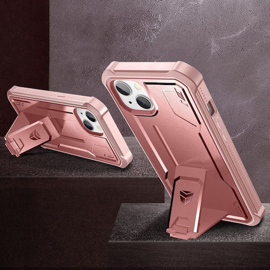 Dexnor 360 Full Cover Ροζ (iPhone 13 mini)