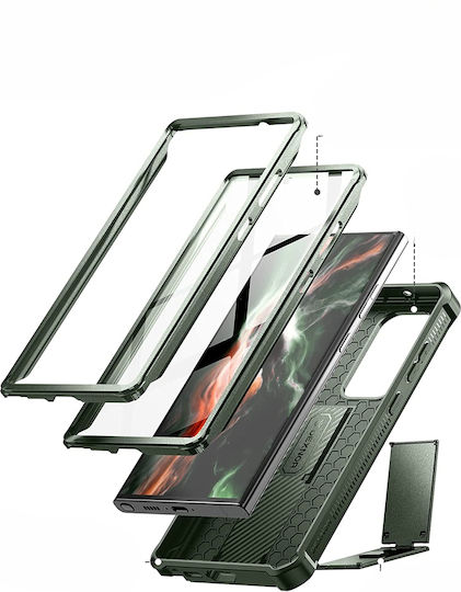 Dexnor 360 Full Cover Πράσινο (Galaxy S23 Ultra)