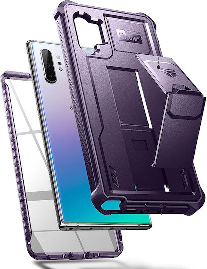 Dexnor С пълно покритие (360°) Лилав (Galaxy Note 10+)