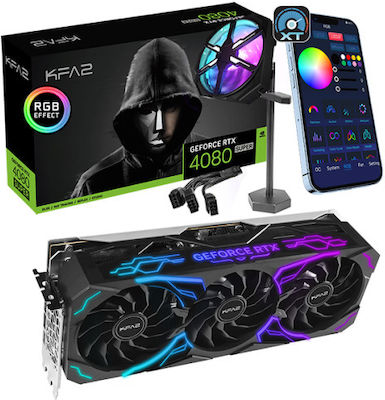 KFA2 GeForce RTX 4080 Super 16GB GDDR6X SG 1-Click OC Placă Grafică