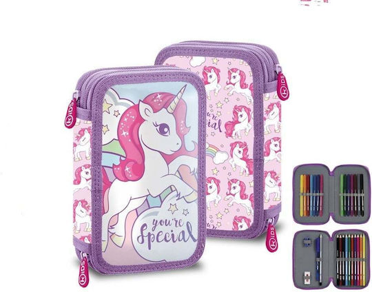 Unicorn Κασετίνα Πολύχρωμη