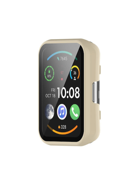 Πλαστική Θήκη σε Μπεζ χρώμα για το Huawei Watch Fit / Fit SE