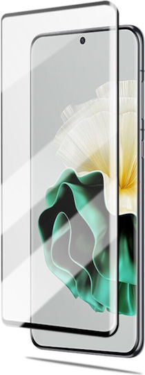 Mocolo Γυαλί 0.3mm Full Glue Full Face Tempered Glass Μαύρο (Huawei P60 Pro)