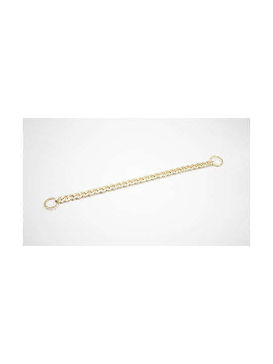 Lanț pentru câini în culoarea Auriu XLarge 55cm