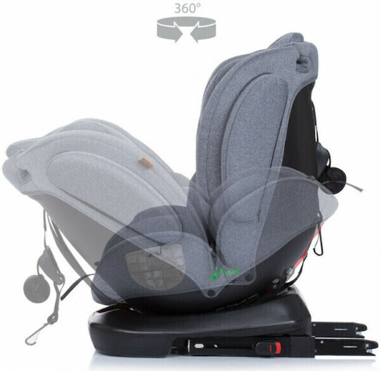 Chipolino 4Kid Baby Car Seat i-Size with Isofix Platinum 0-36 kg