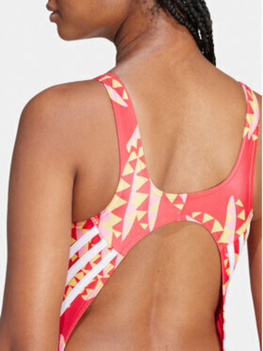 Adidas Swimsuit Farm Rio 3-stripes Pink