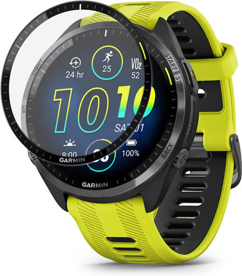 Erbord Full Face Tempered Glass pentru Garmin Forerunner 965 1buc