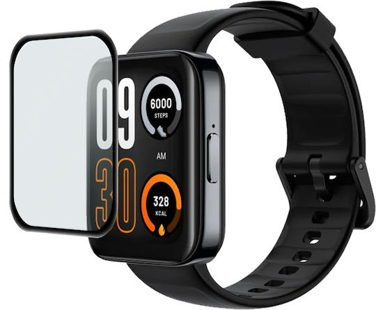 Erbord Vollflächig gehärtetes Glas für das Huawei Watch 3 Pro 1Stück