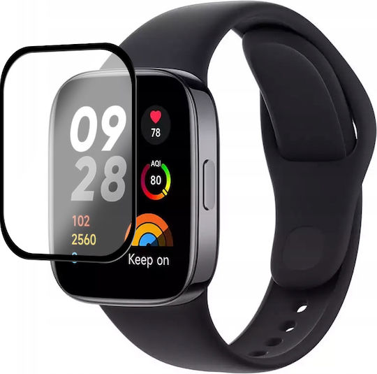 Erbord Full Face Tempered Glass για το Redmi Watch 3 1τμχ