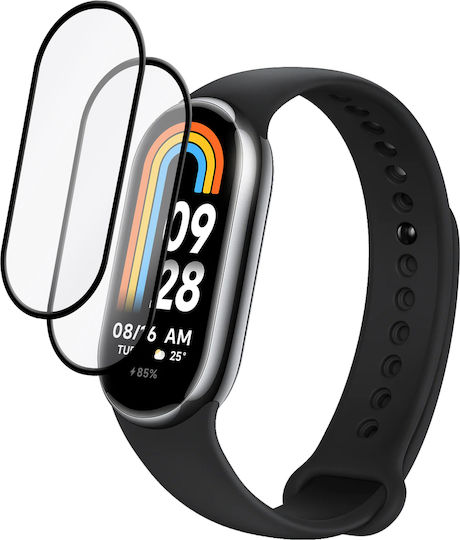 Erbord Full Face Tempered Glass για το Smart Band 8 1τμχ