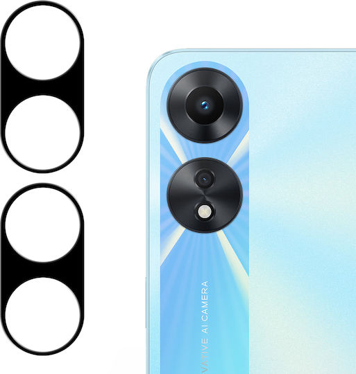 Erbord Lentilă Cameră Telefon Mobil Negru pentru (Oppo A78 5G)