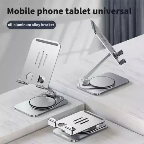 Andowl Q-ZJ555 Desk Stand for Mobile in Gray color