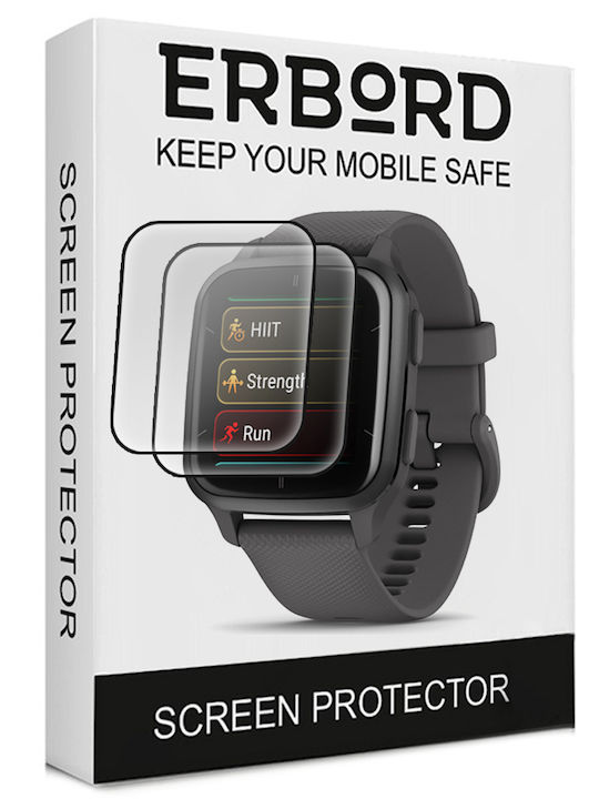 Erbord Full Face Tempered Glass για το Garmin Forerunner 965 1τμχ