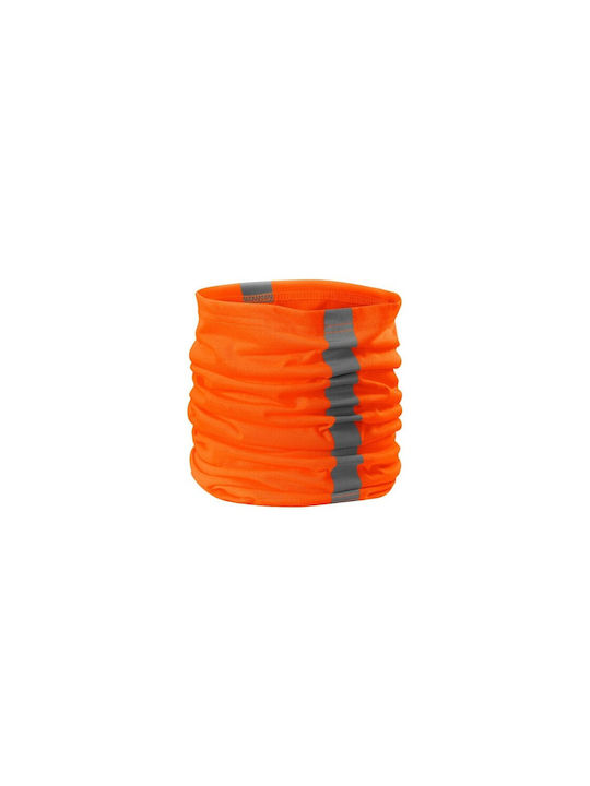 Malfini Motorcycle Rider Neck Warmer made of Polyester Orange Color