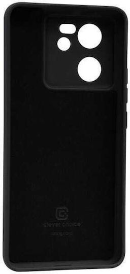 Crong Color Back Cover Σιλικόνης Μαύρο (Xiaomi 13T / 13T Pro)