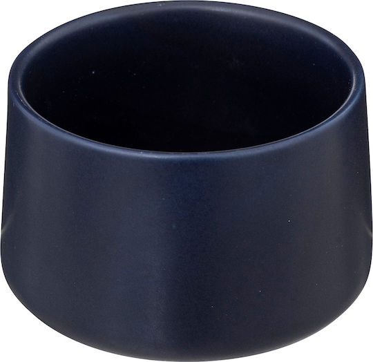 Secret de Gourmet Ceramic Dessert Divided Serving Plate with 3 Slots Black Ø6.5cmxY10.5cm 7x31x10.5cm 4pcs