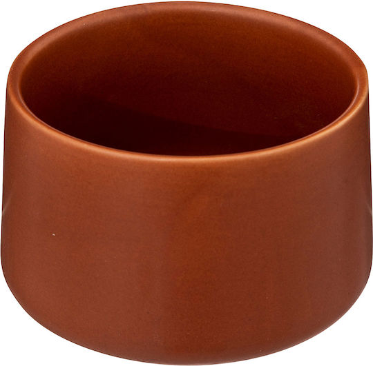 Secret de Gourmet Ceramic Dessert Divided Serving Plate with 3 Slots Black Ø6.5cmxY10.5cm 7x31x10.5cm 4pcs