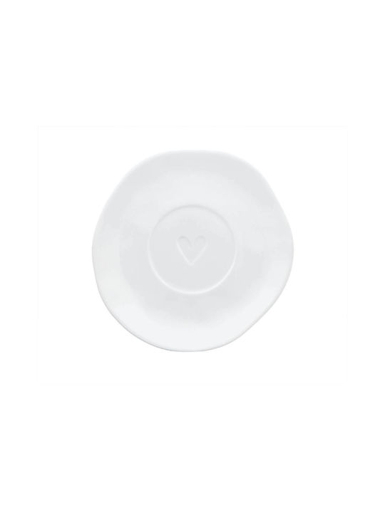 Raeder "Heart" Cup Coffee Porcelain White