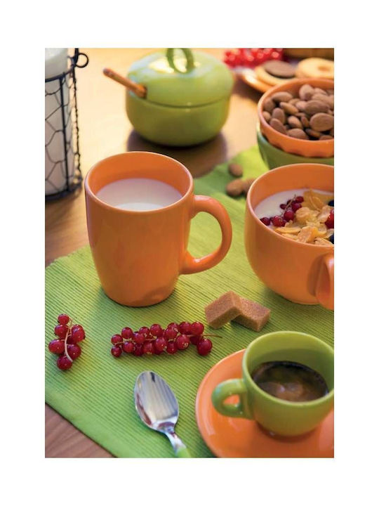 Excelsa Tasse Espresso Keramik Orange 70ml