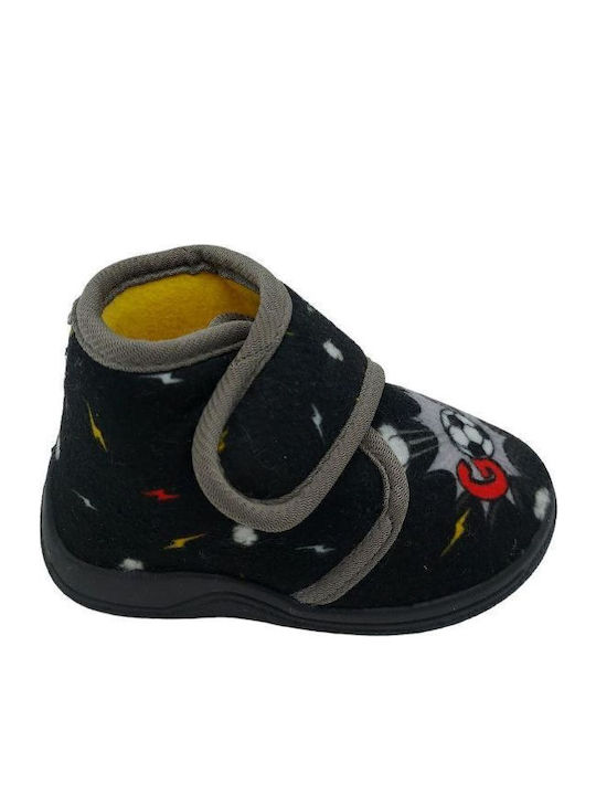 Anatomic Kids Slippers Boots Black Goal