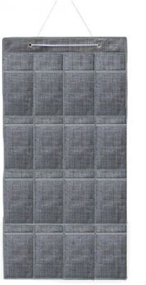 Stoff Aufhängen Aufbewahrungshülle für Kleidung in Gray Farbe 88x45x88cm 1Stück